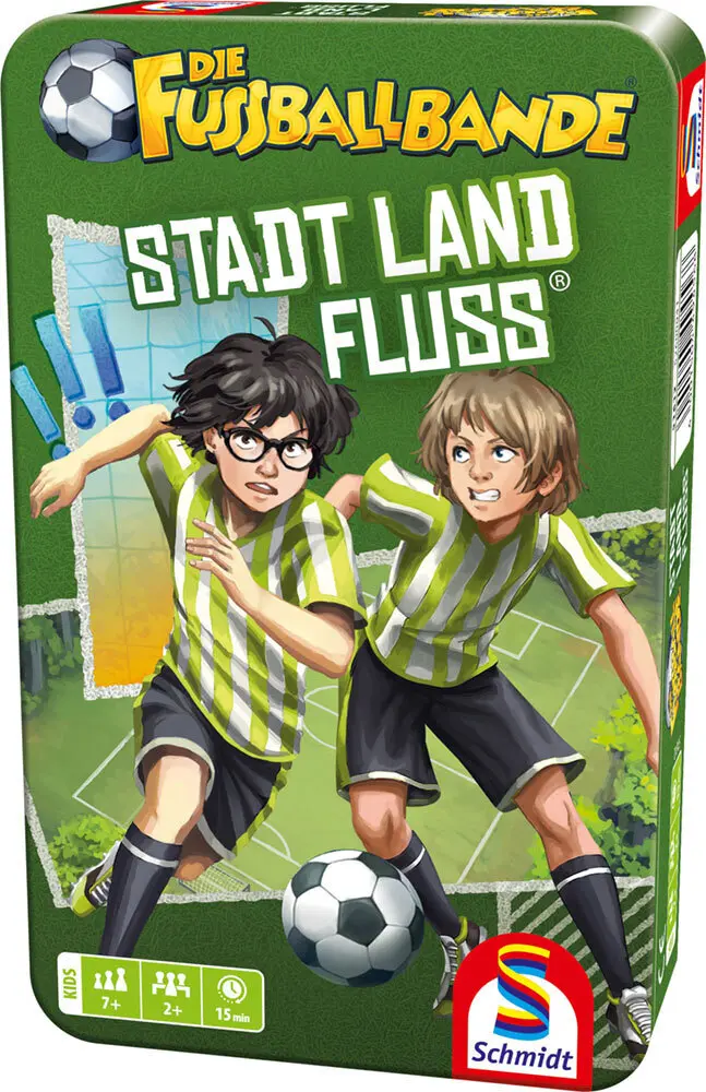 Cover: 4001504516123 | Die Fussballbande | Bring-Mich-Mit-Spiel in Metallbox | Spiel | 51612