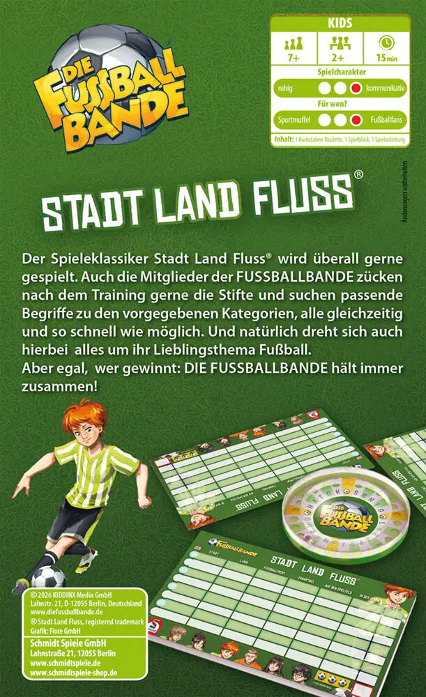 Bild: 4001504516123 | Die Fussballbande | Bring-Mich-Mit-Spiel in Metallbox | Spiel | 51612