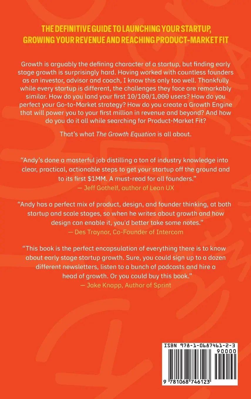 Rückseite: 9781068746123 | The Growth Equation | Andy Budd | Buch | Englisch | 2024
