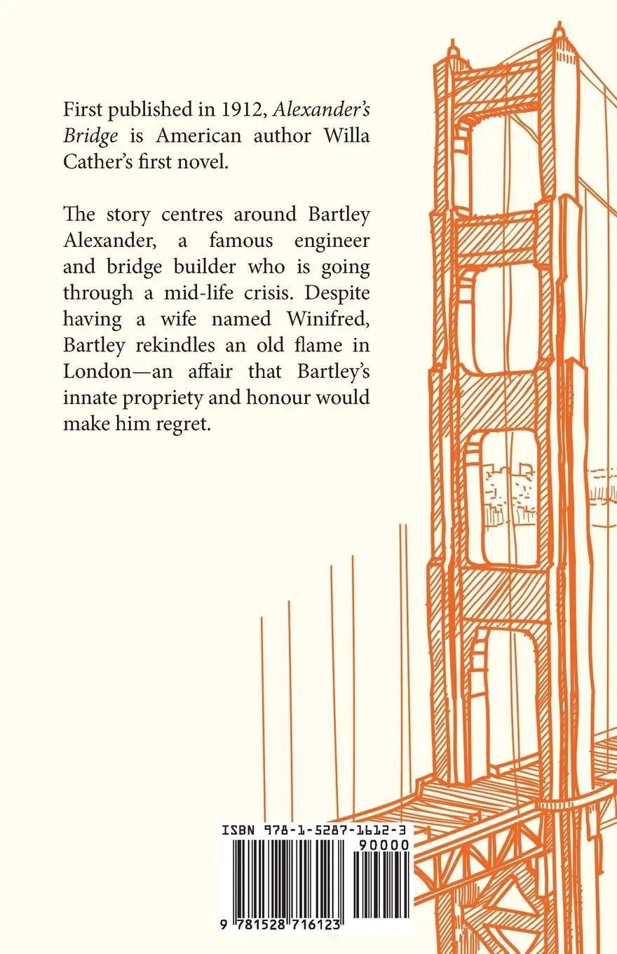 Rückseite: 9781528716123 | Alexander's Bridge;With an Excerpt by H. L. Mencken | Willa Cather