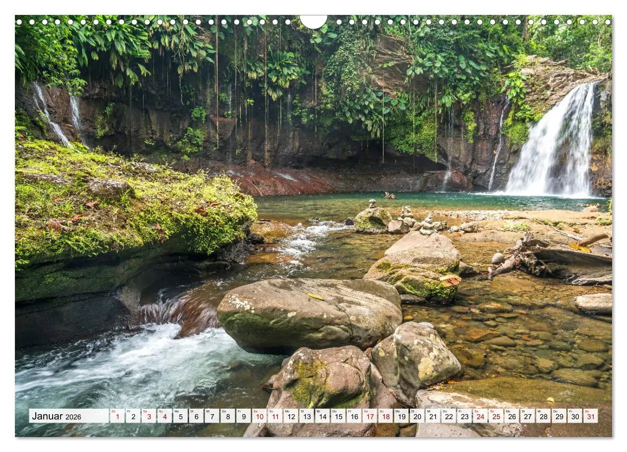 Bild: 9783457786123 | Karibik - Guadeloupe (Wandkalender 2026 DIN A3 quer), CALVENDO...