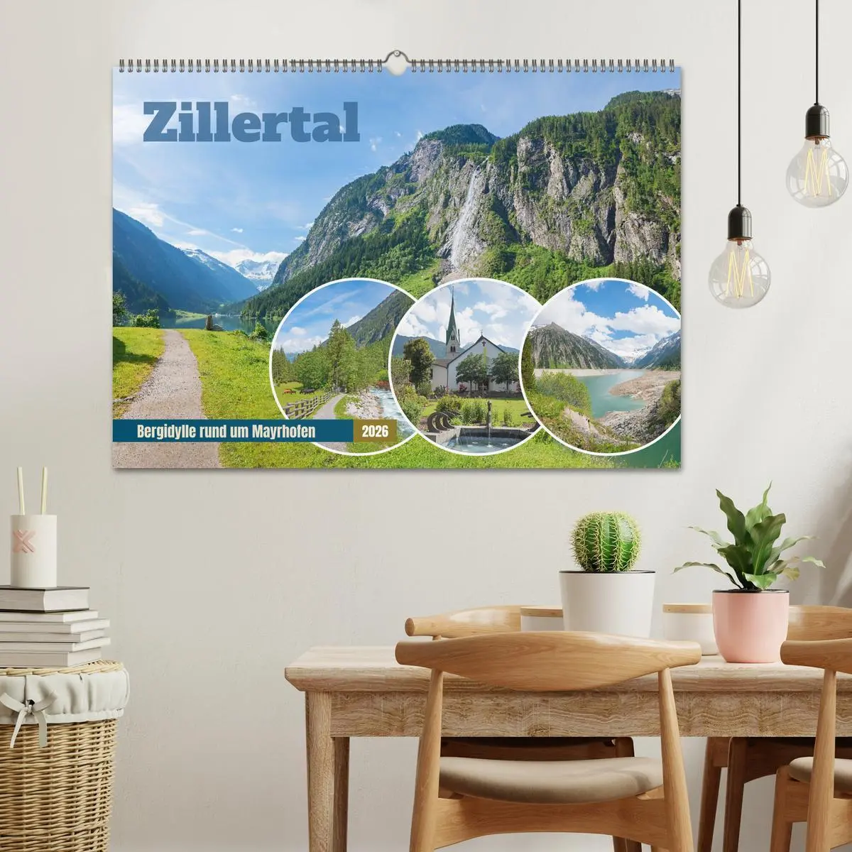 Bild: 9783516636123 | Zillertal - Bergidylle rund um Mayrhofen 2026 (Wandkalender 2026...