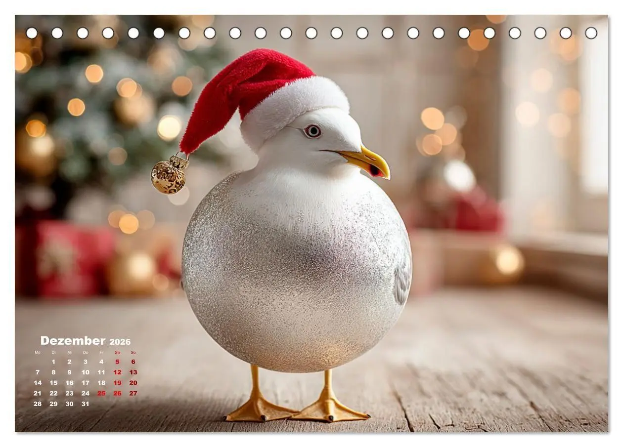Bild: 9783516706123 | Möwen on Tour (Tischkalender 2026 DIN A5 quer), CALVENDO...