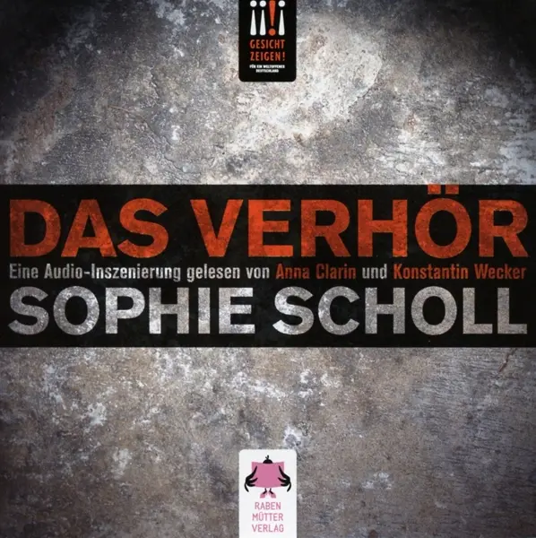 Cover: 9783942336123 | Sophie Scholl - Das Verhör, 1 Audio-CD | Franziska Pörschmann | CD