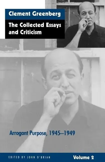 Cover: 9780226306223 | Greenberg, C: Collected Essays &amp; Criticism V 2 | Clement Greenberg