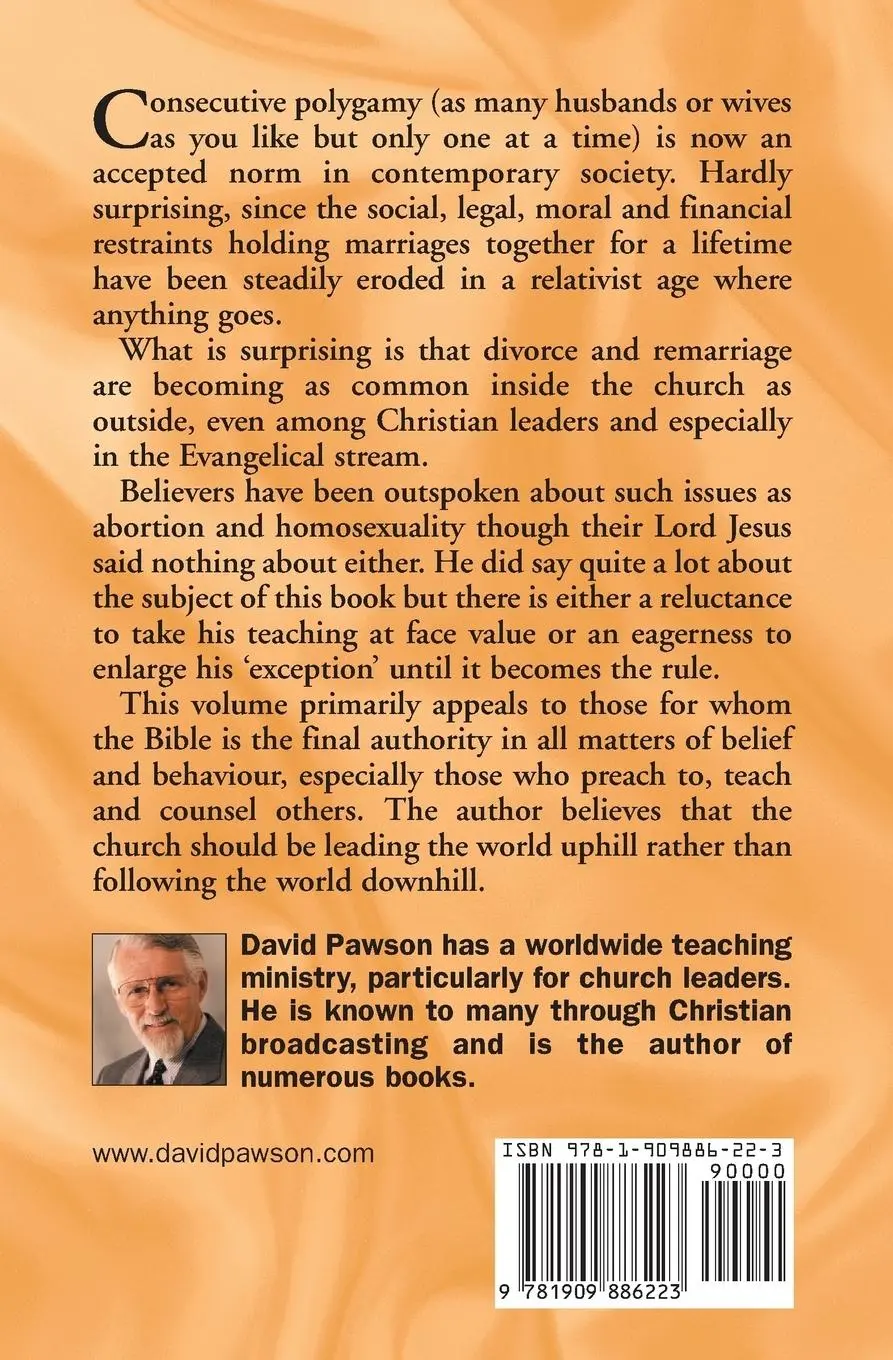 Rückseite: 9781909886223 | Remarriage Is Adultery Unless... | David Pawson | Taschenbuch | 2014