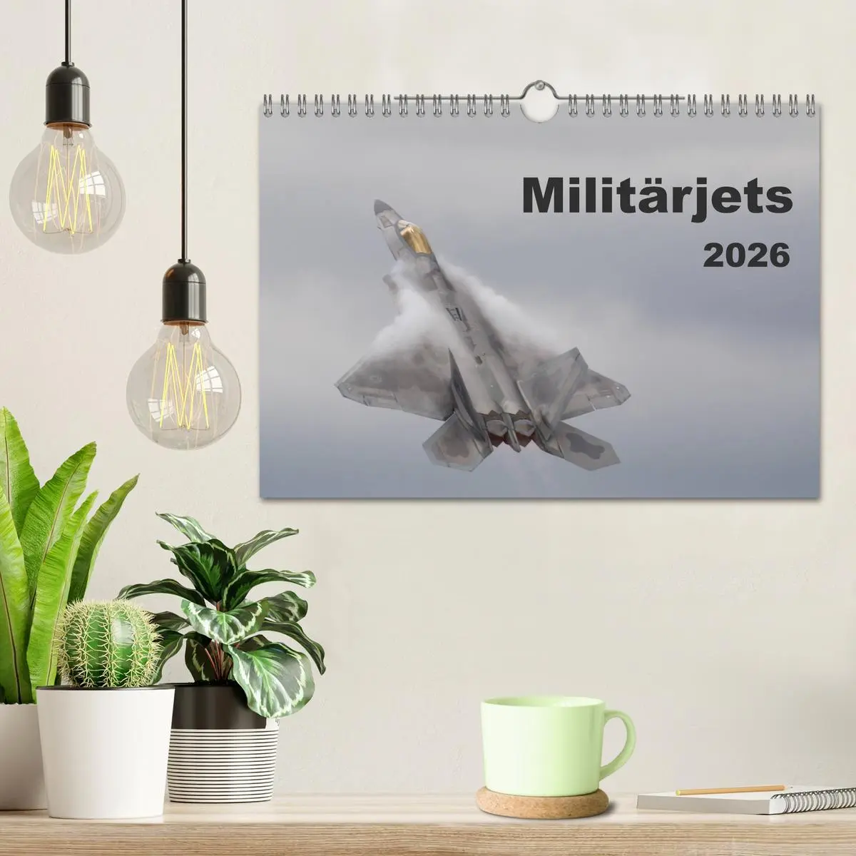 Bild: 9783457846223 | Militärjets (Wandkalender 2026 DIN A4 quer), CALVENDO Monatskalender