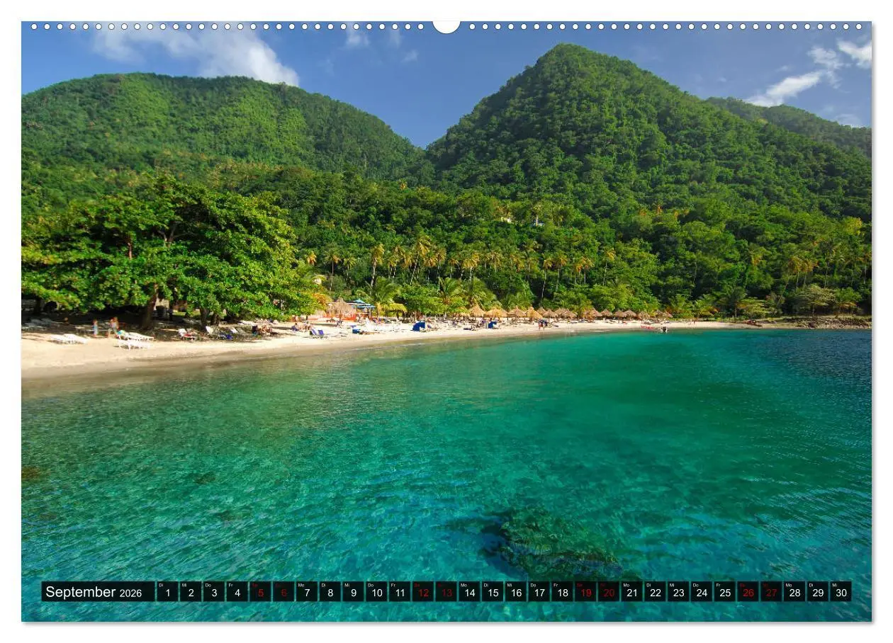 Bild: 9783457916223 | Inselwelt Karibik (Wandkalender 2026 DIN A2 quer), CALVENDO...