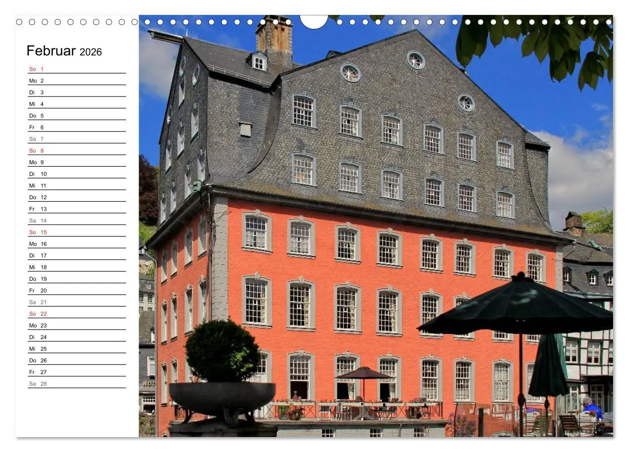 Bild: 9783516006223 | Eine Perle in der Eifel - Monschau (Wandkalender 2026 DIN A3 quer),...