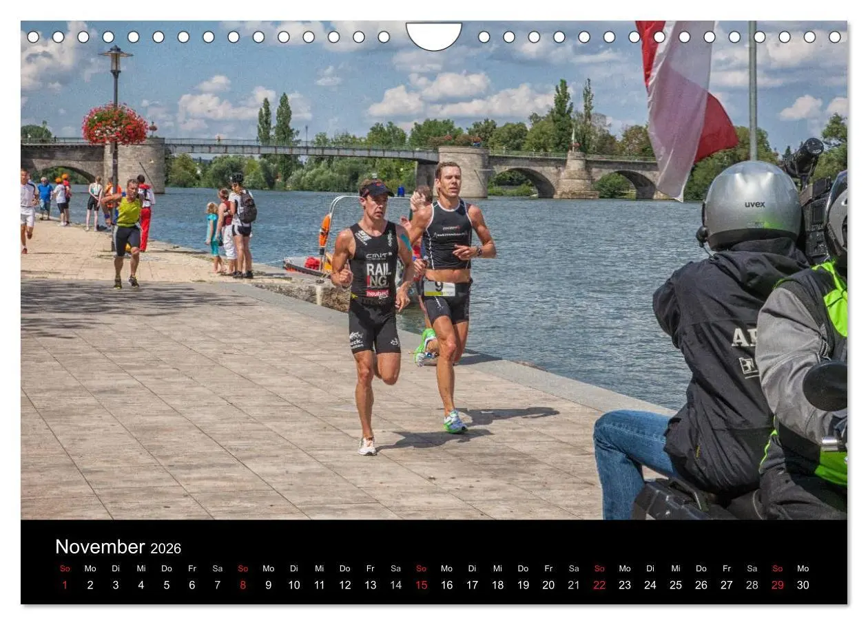 Bild: 9783516176223 | Fascination Triathlon (Wandkalender 2026 DIN A4 quer), CALVENDO...