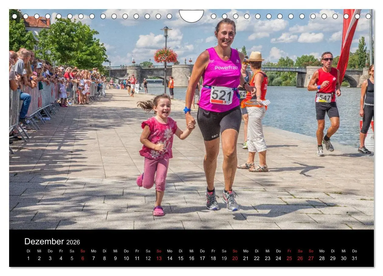 Bild: 9783516176223 | Fascination Triathlon (Wandkalender 2026 DIN A4 quer), CALVENDO...