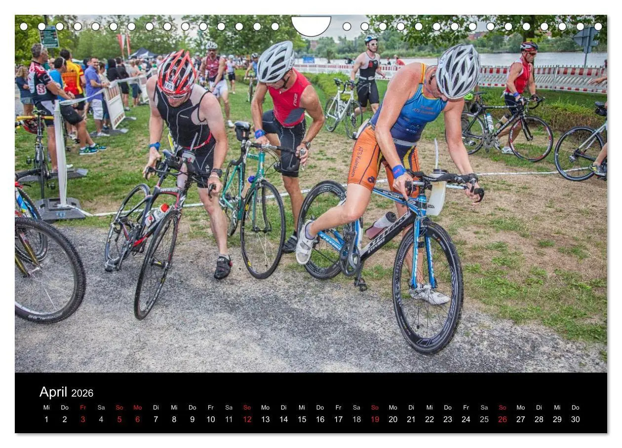 Bild: 9783516176223 | Fascination Triathlon (Wandkalender 2026 DIN A4 quer), CALVENDO...