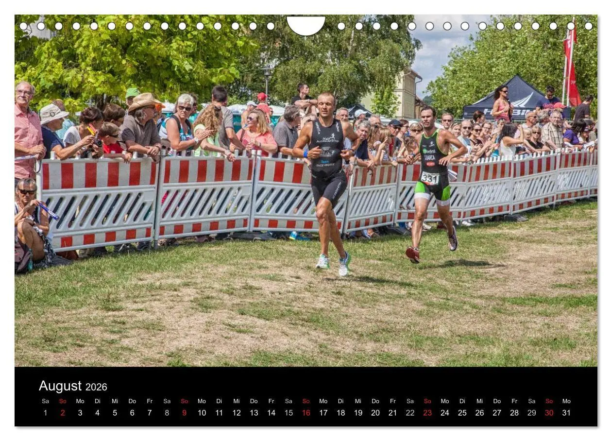 Bild: 9783516176223 | Fascination Triathlon (Wandkalender 2026 DIN A4 quer), CALVENDO...