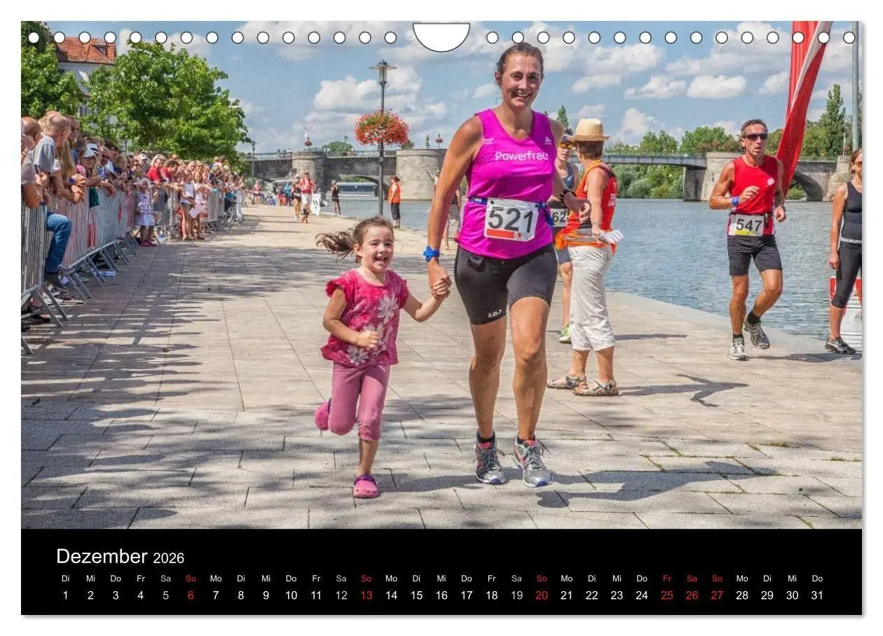 Bild: 9783516176223 | Fascination Triathlon (Wandkalender 2026 DIN A4 quer), CALVENDO...