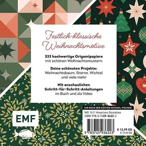 Bild: 9783745936223 | 333 Origami - Merry Christmas | Taschenbuch | 692 S. | Deutsch | 2026