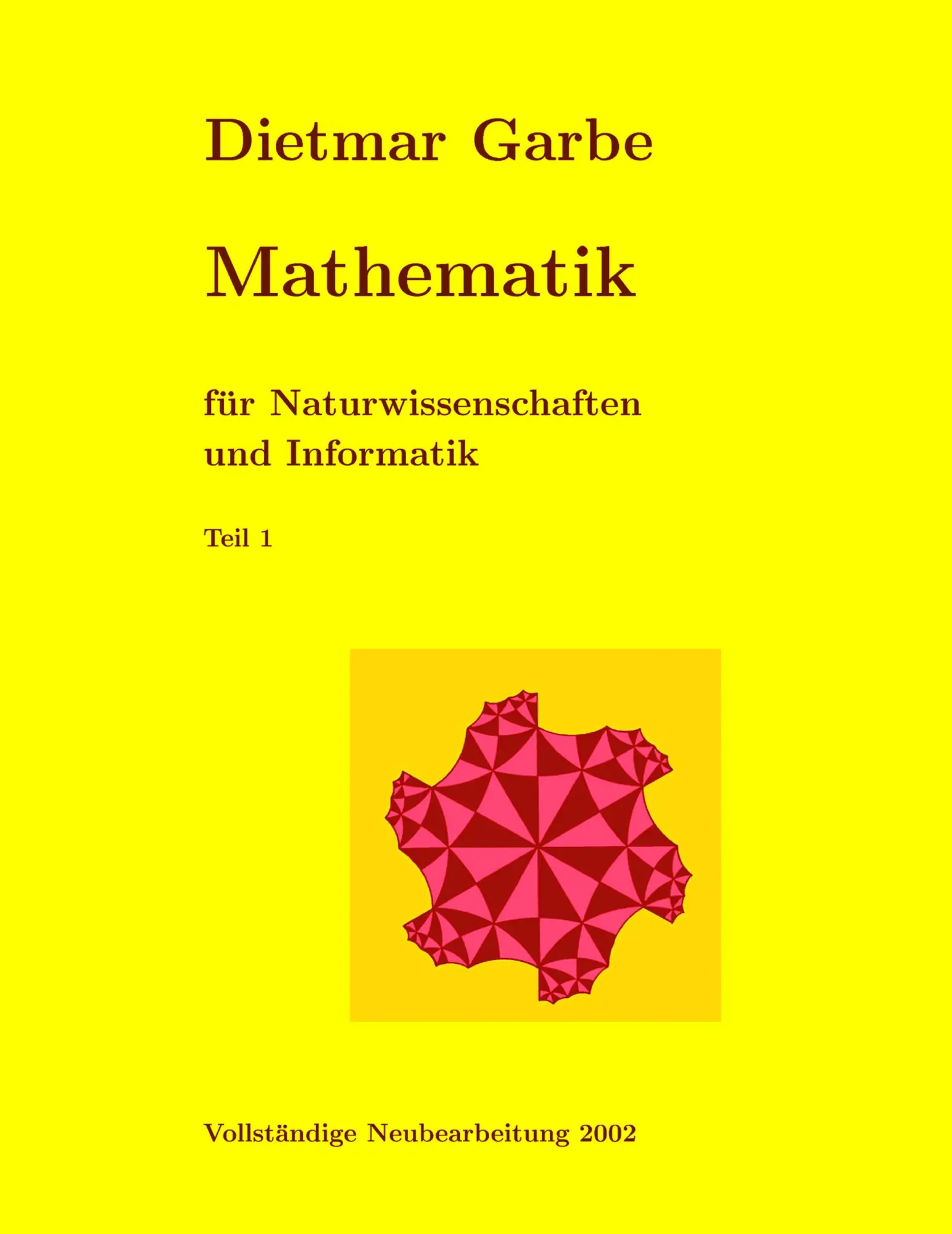 Cover: 9783831136223 | Mathematik für Naturwissenschaften und Informatik Teil I ( Paperback)