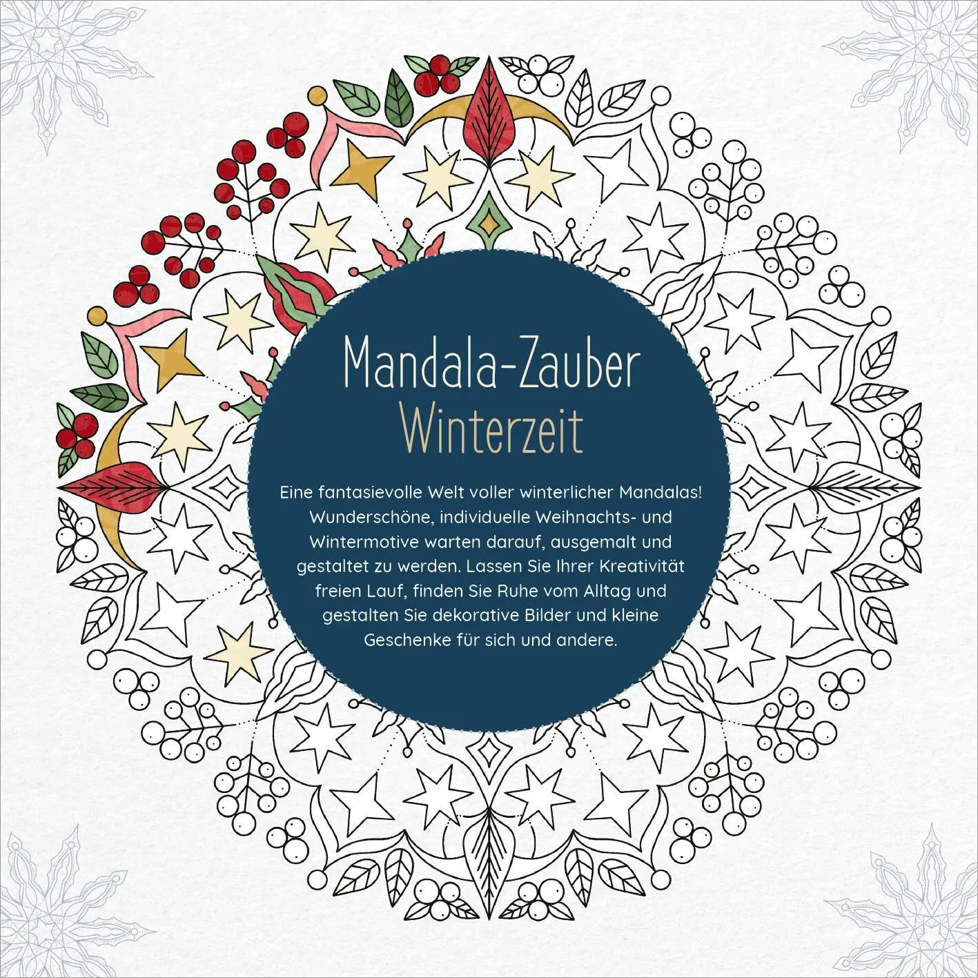 Rückseite: 4014489136323 | Mandala-Zauber - Winterzeit | Entspannte Ausmal-Momente | Enders
