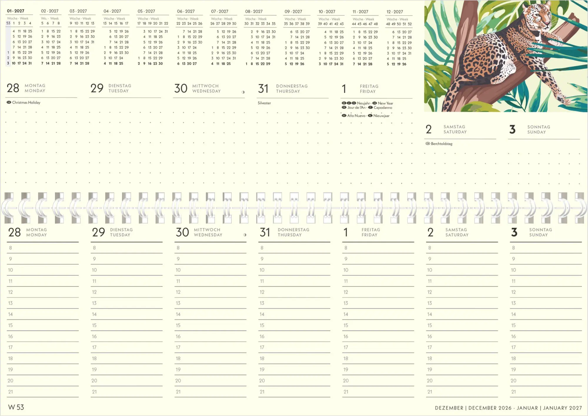 Bild: 4069095016323 | Jungle 2027 | Neumann Verlage GmbH &amp; Co KG (u. a.) | Kalender | 112 S.