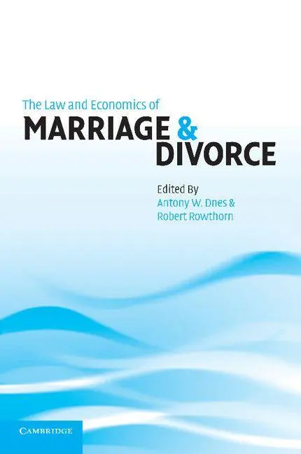 Cover: 9780521006323 | The Law and Economics of Marriage and Divorce | Antony W. Dnes (u. a.)