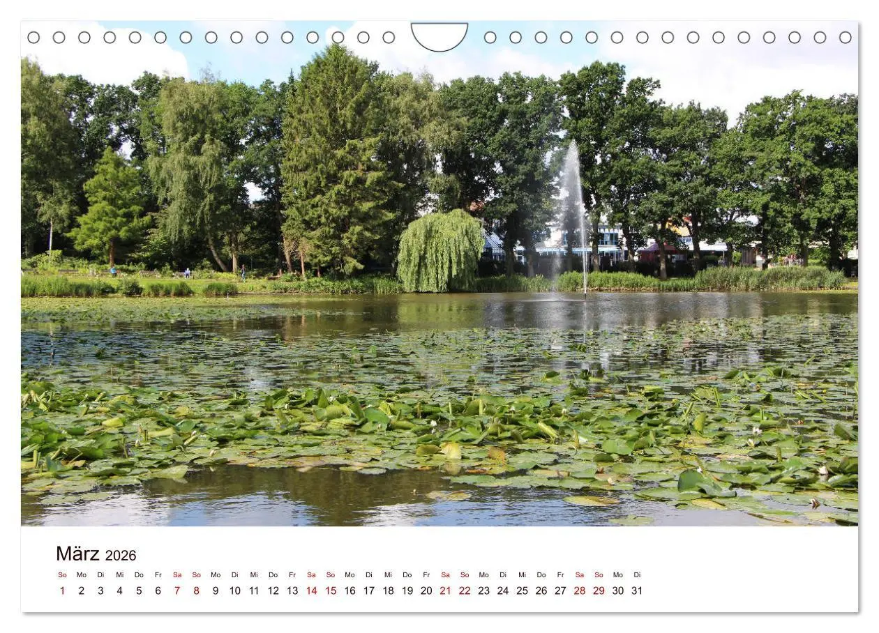 Bild: 9783457906323 | Bad Schwartau (Wandkalender 2026 DIN A4 quer), CALVENDO Monatskalender
