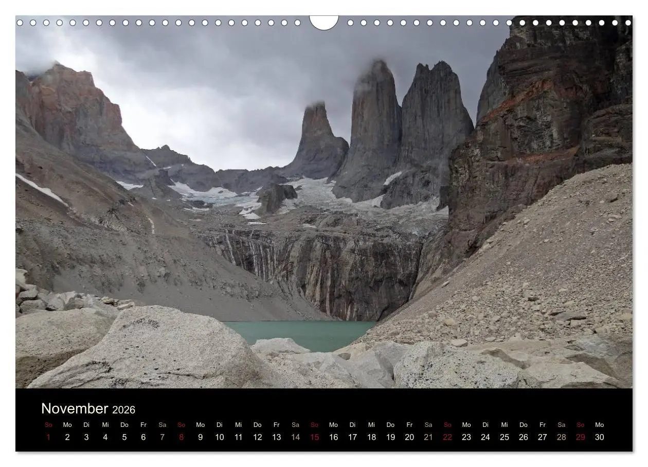 Bild: 9783516166323 | Im Nationalpark Torres del Paine (Chile) (Wandkalender 2026 DIN A3...