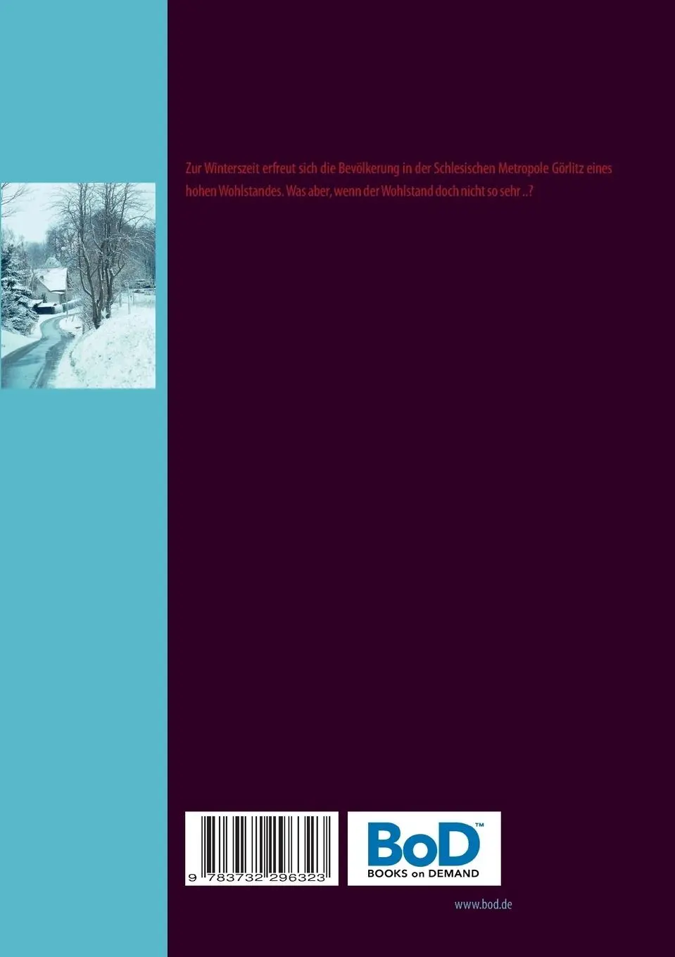 Rückseite: 9783732296323 | Zwei Wandersgesellen Ein Wintermärchen | Joachim Ziegler | Taschenbuch