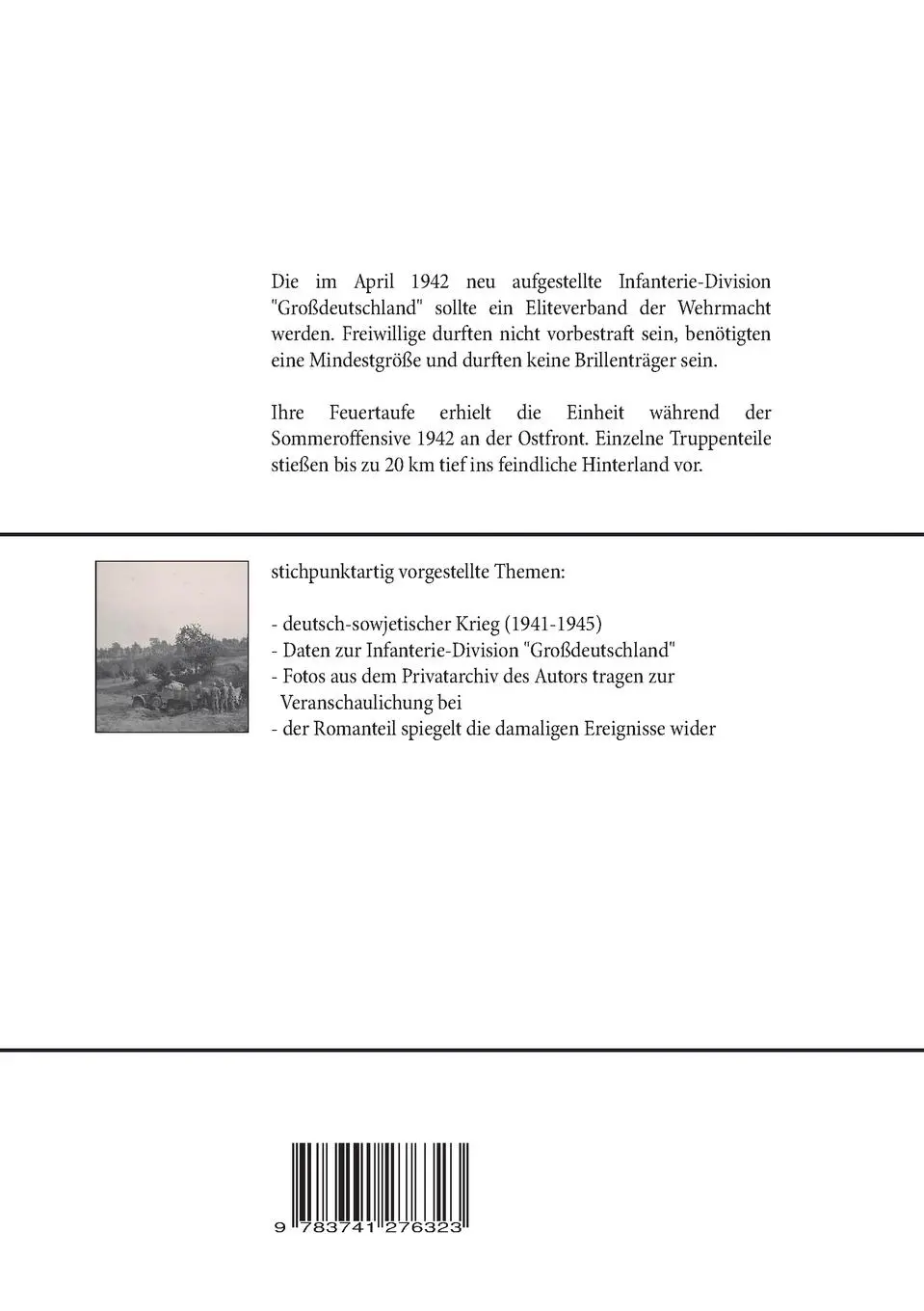 Rückseite: 9783741276323 | Landser an der Ostfront - "Vorwärts Grenadiere!" - Division...