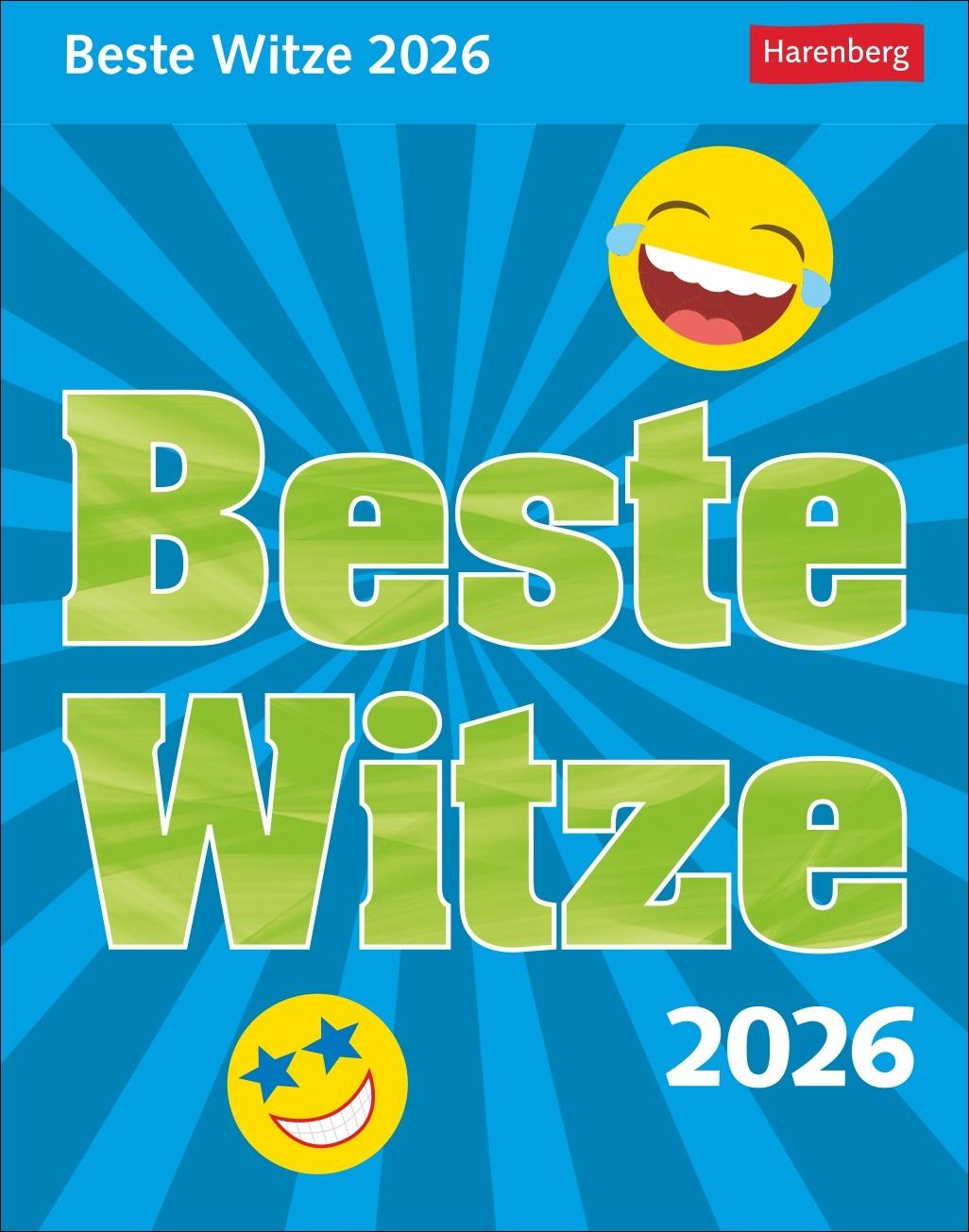 Cover: 9783840036323 | Beste Witze Tagesabreißkalender 2026 | Ann Christin Artel | Kalender
