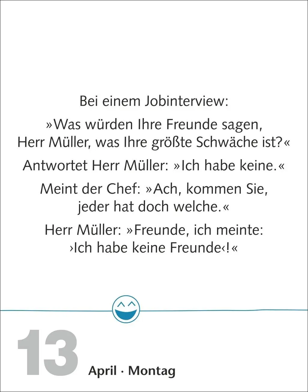 Bild: 9783840036323 | Beste Witze Tagesabreißkalender 2026 | Ann Christin Artel | Kalender