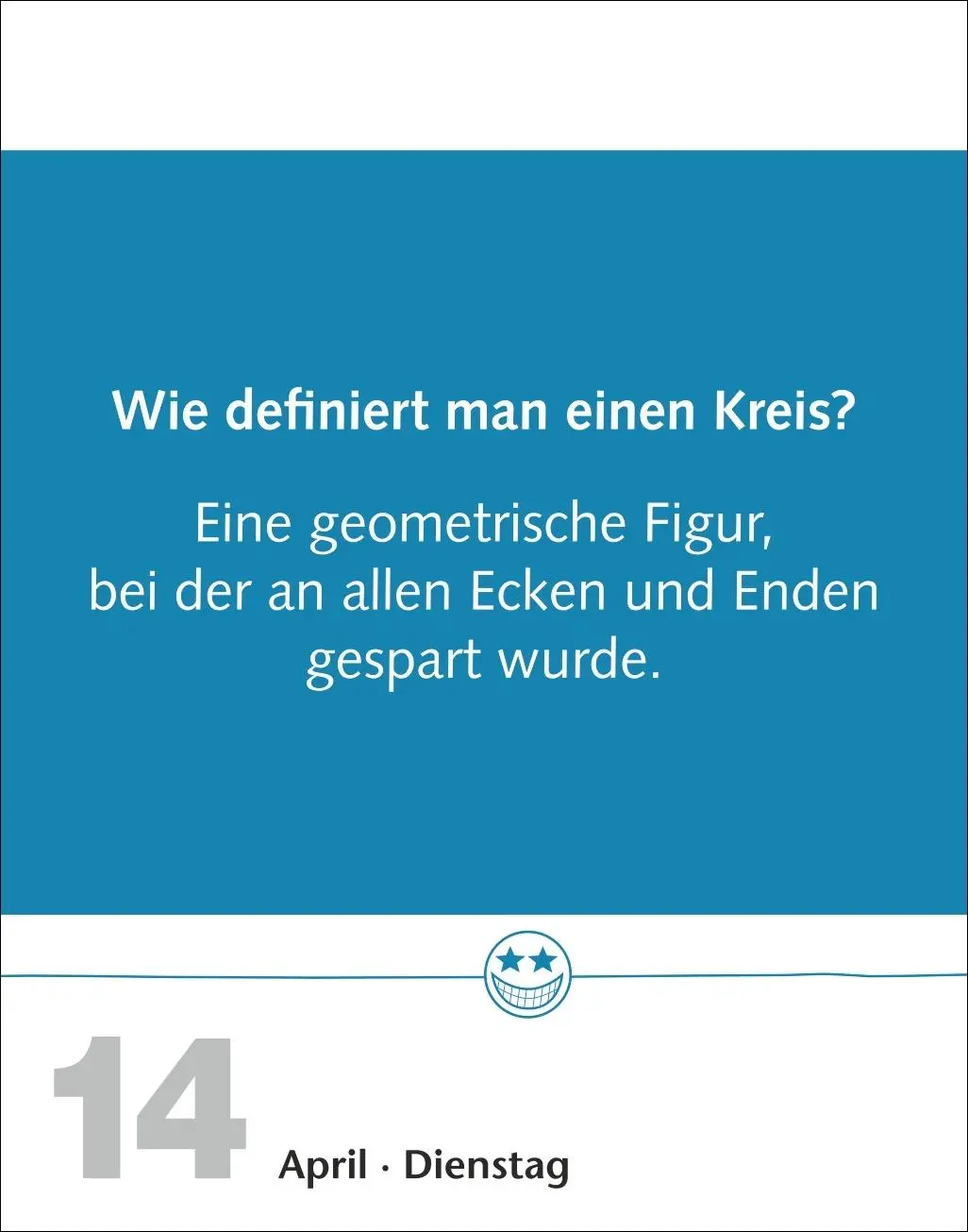 Bild: 9783840036323 | Beste Witze Tagesabreißkalender 2026 | Ann Christin Artel | Kalender