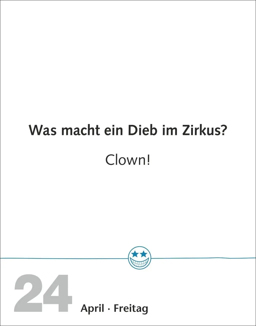 Bild: 9783840036323 | Beste Witze Tagesabreißkalender 2026 | Ann Christin Artel | Kalender