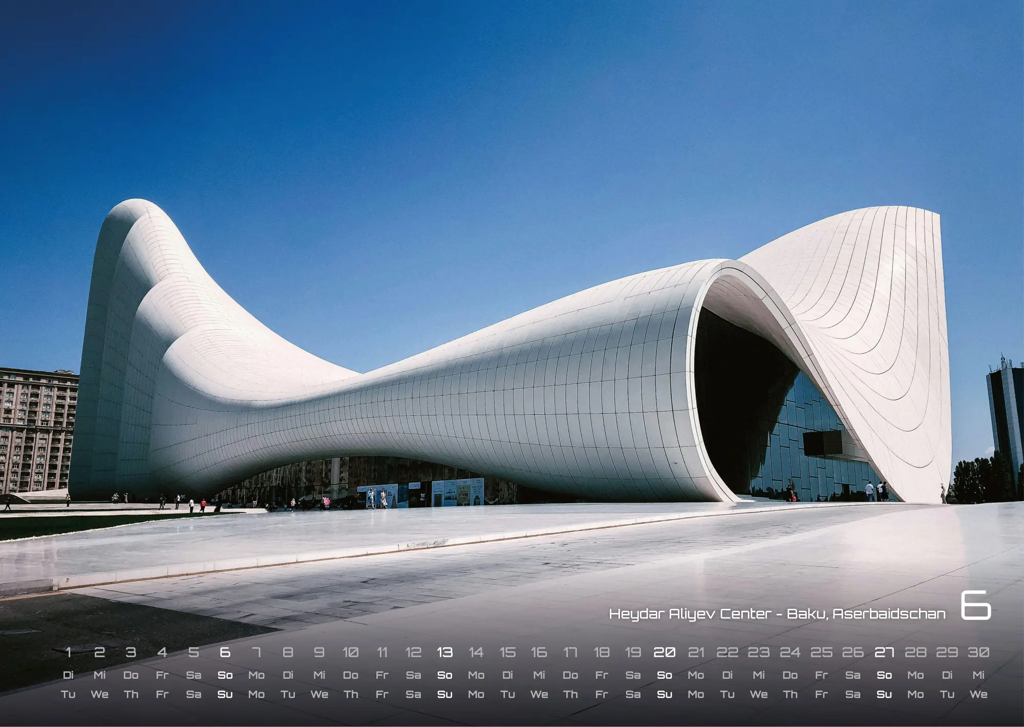 Bild: 9783986736323 | Architektur - faszinierende Baukunst - 2027 - Kalender DIN A3 | de