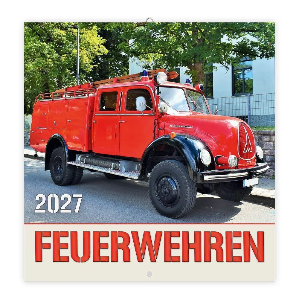 Cover: 9783988026323 | TRÖTSCH - Broschürenkalender Feuerwehren 2027 | Wandplaner | KG | 2027