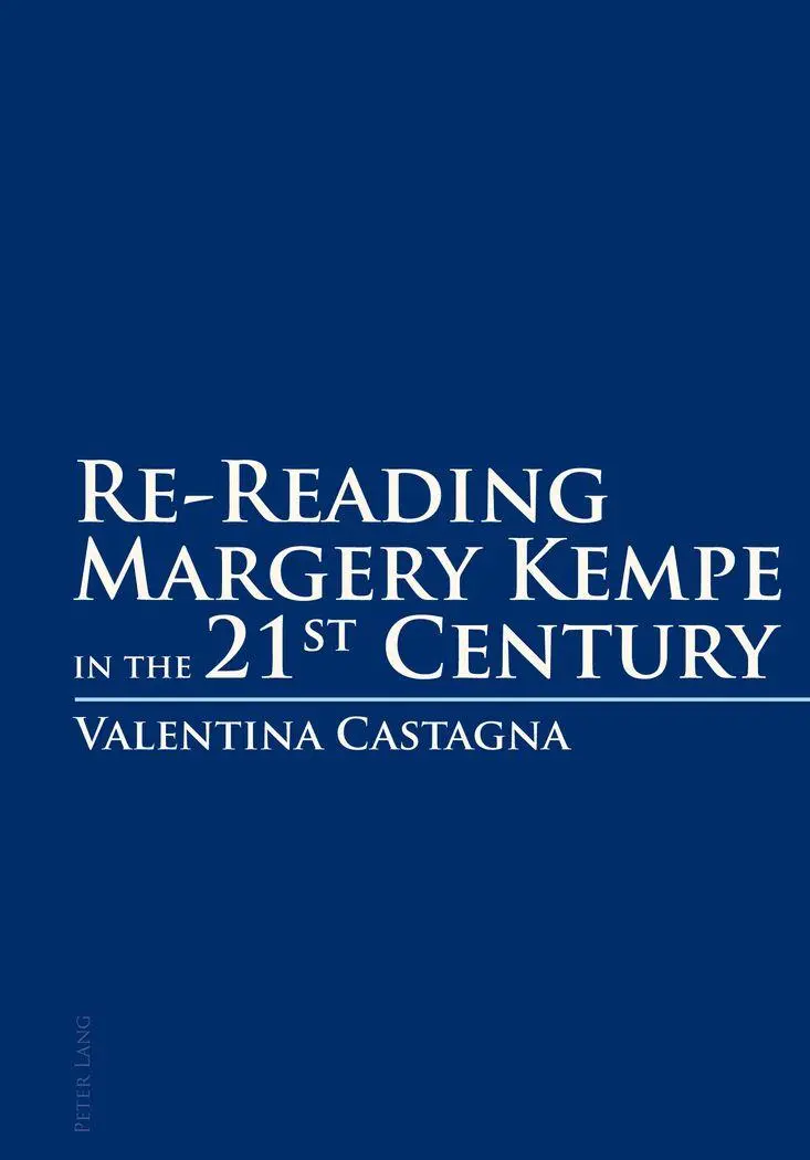 Re-Reading Margery Kempe in the 21 st Century - Valentina Castagna Kartoniert (TB)