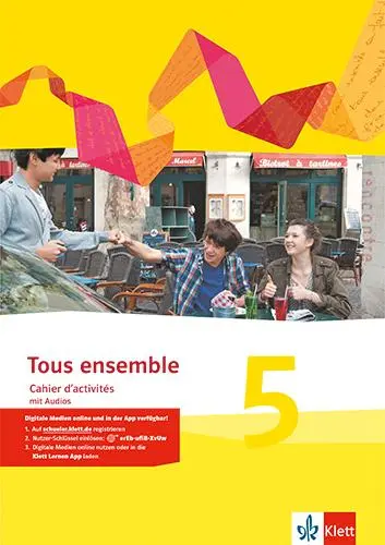 Cover: 9783126236423 | Tous ensemble. Cahier d'activités mit Audios 5. Lernjahr | Falk Staub