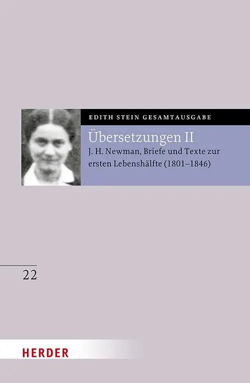 Cover: 9783451026423 | Übersetzung von John Henry Newman, Briefe und Texte zur ersten...