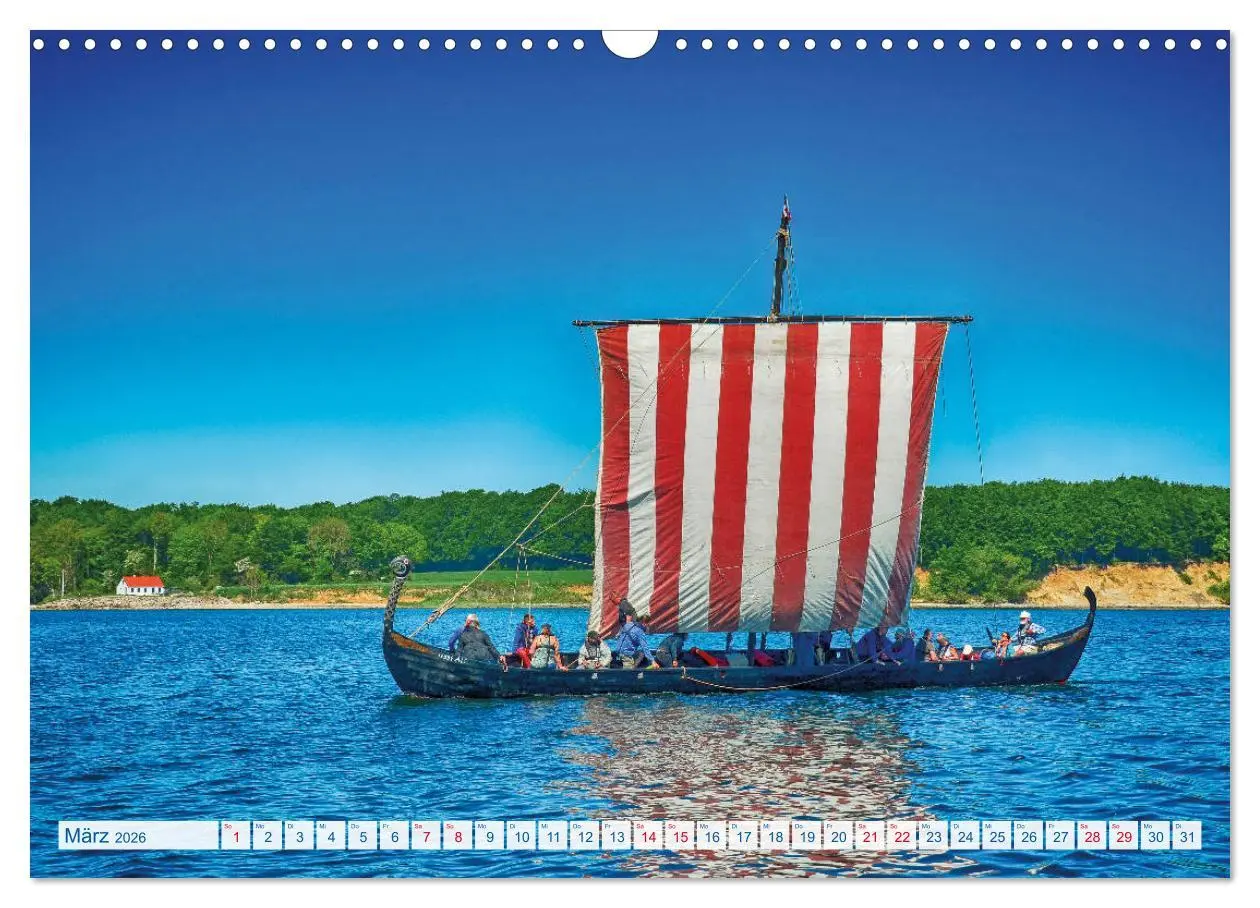 Bild: 9783457826423 | Flensburg Fjord (Wandkalender 2026 DIN A3 quer), CALVENDO...
