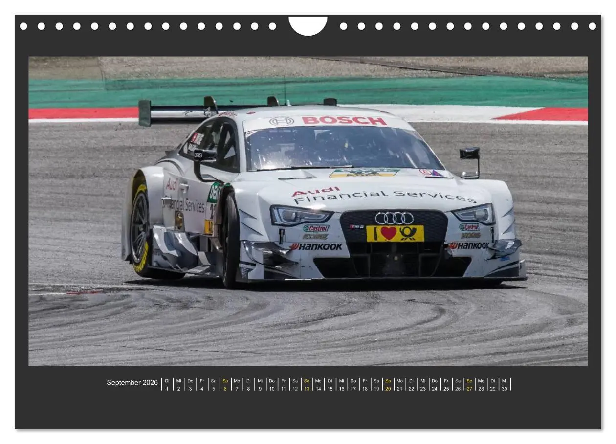 Bild: 9783516086423 | DTM-SPIELBERG (Wandkalender 2026 DIN A4 quer), CALVENDO Monatskalender