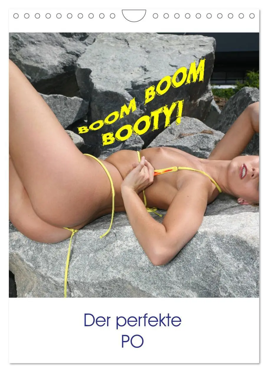 Cover: 9783516396423 | Boom Boom Booty - der perfekte PO (Wandkalender 2026 DIN A4 hoch),...