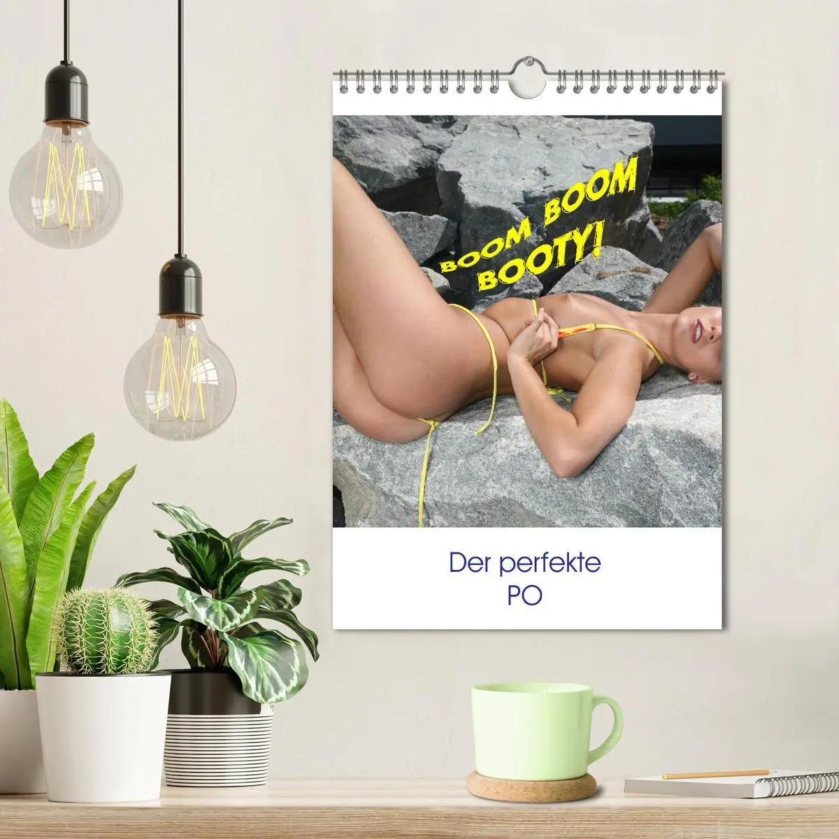 Bild: 9783516396423 | Boom Boom Booty - der perfekte PO (Wandkalender 2026 DIN A4 hoch),...