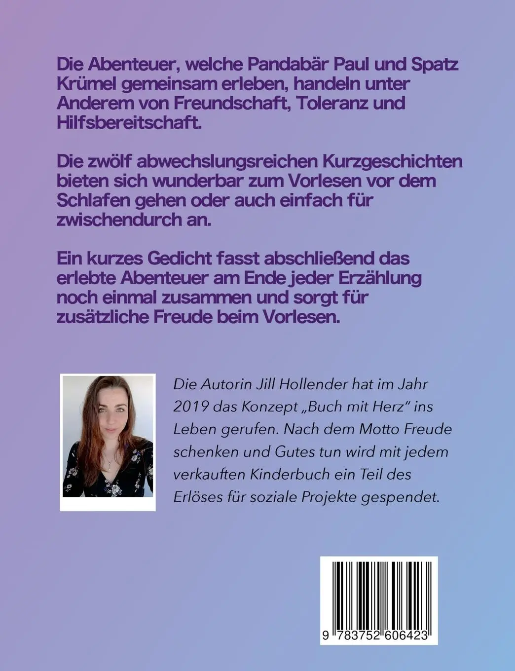 Rückseite: 9783752606423 | Abenteuer von Krümel und Paul | Eine ungewöhnliche Freundschaft | Buch