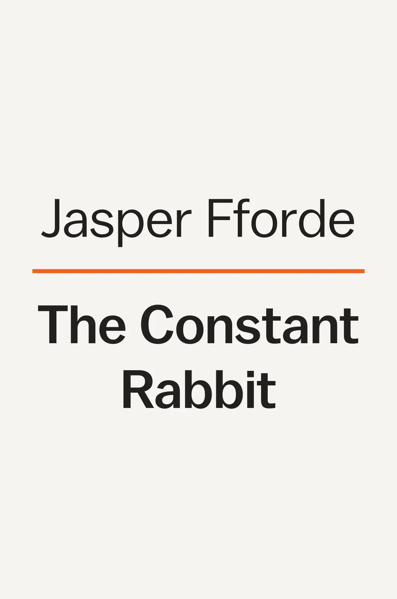 Cover: 9780593296523 | CONSTANT RABBIT | A Novel | Jasper Fforde | Buch | Gebunden | Englisch