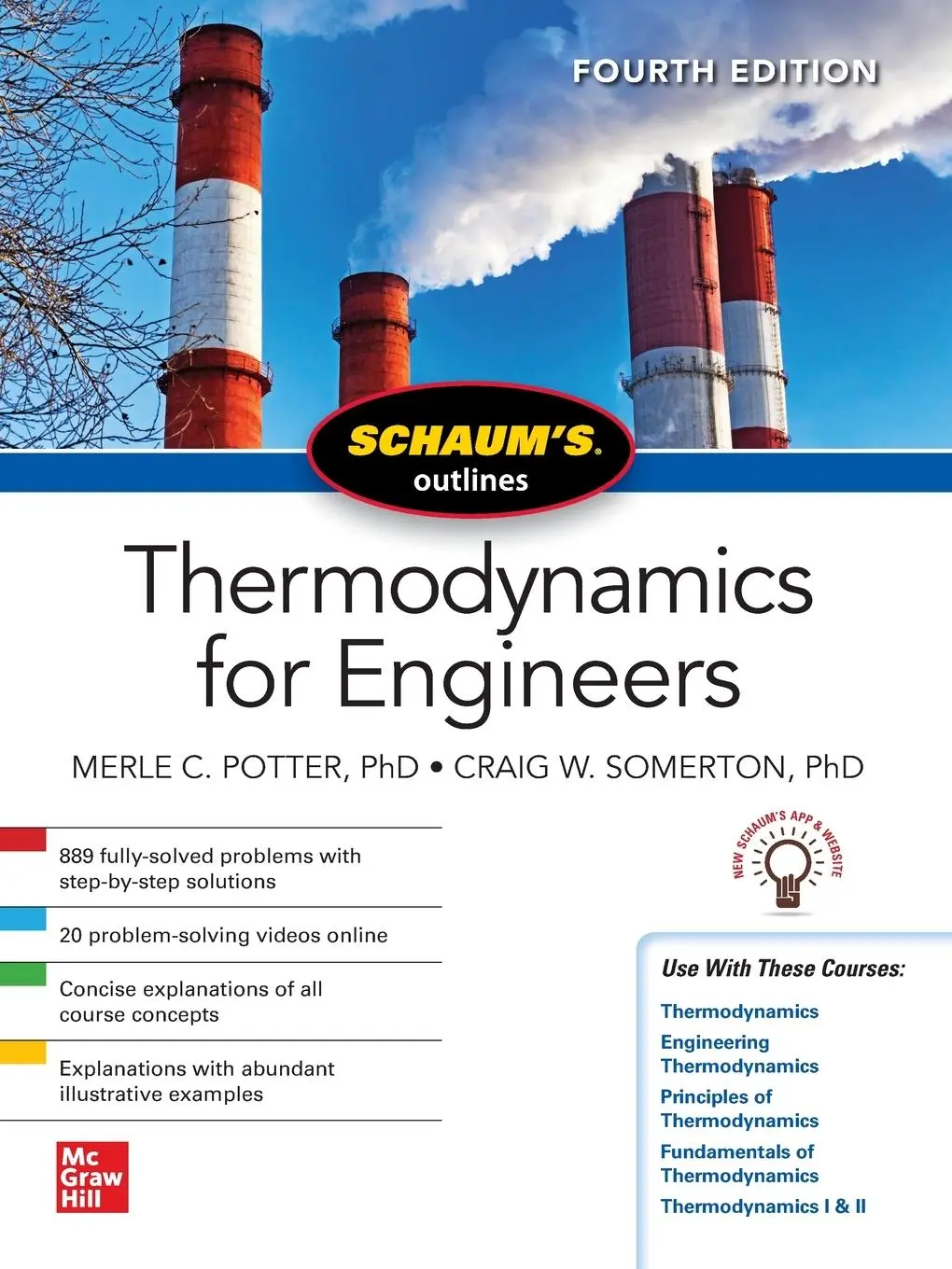 Cover: 9781260456523 | Schaums Outline of Thermodynamics for Engineers, Fourth Edition | Buch