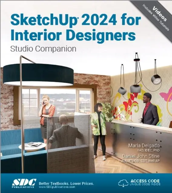 Cover: 9781630576523 | SketchUp 2024 for Interior Designers | Studio Companion | Taschenbuch