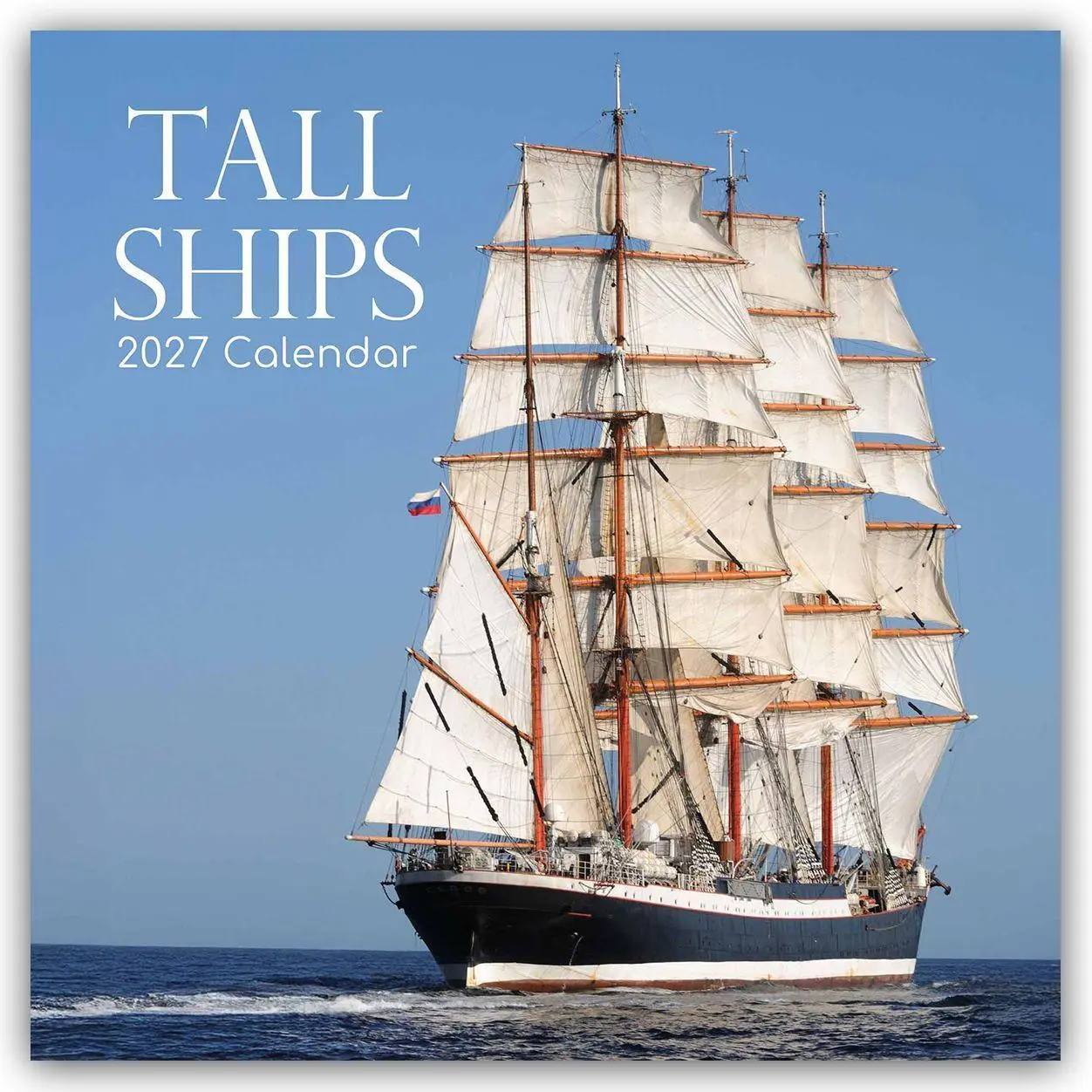 Cover: 9781805976523 | Tall Ships - Segelschiffe 2027 - 16-Monatskalender | The Gifted | 2027