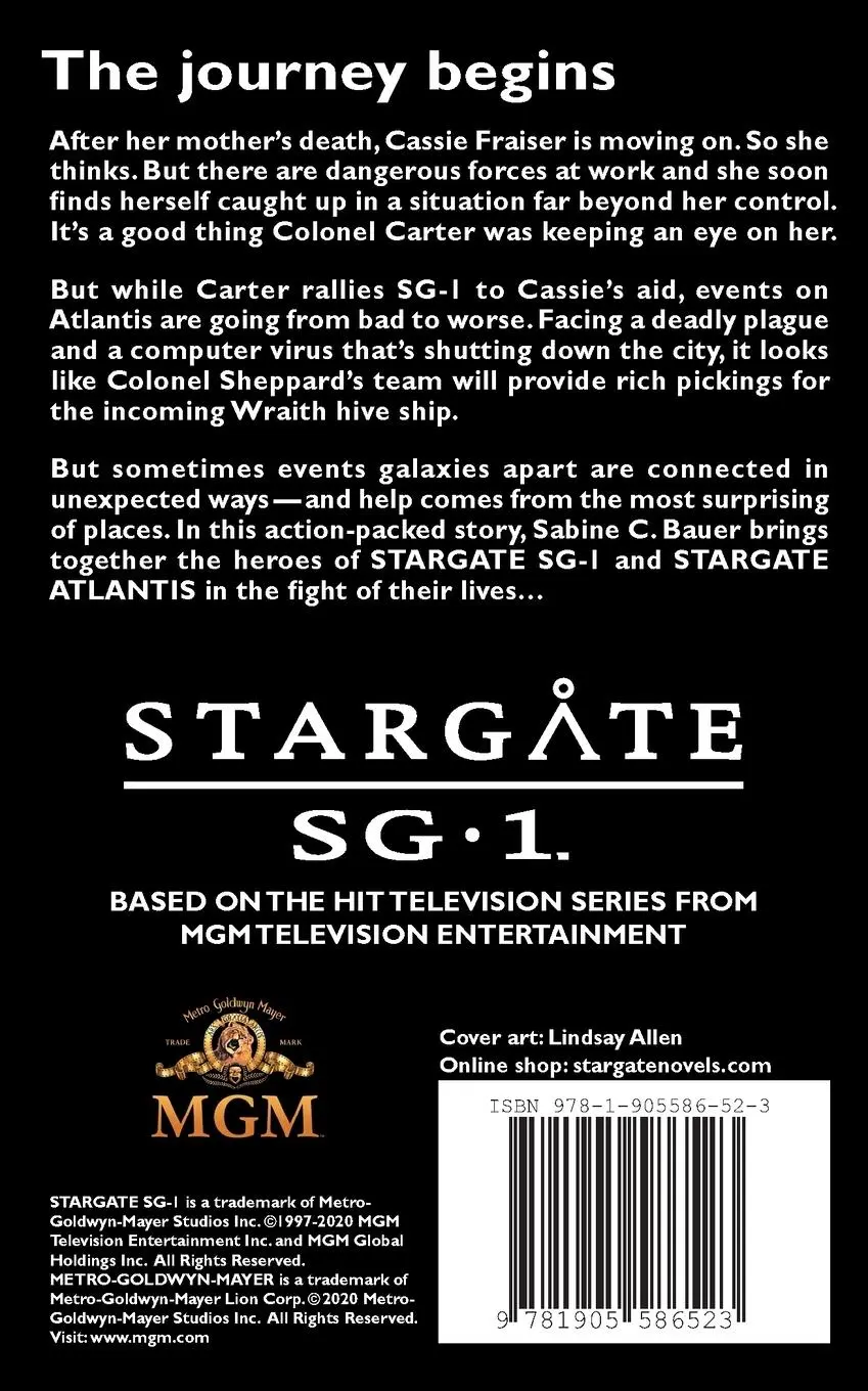 Rückseite: 9781905586523 | STARGATE SG-1 Transitions | C. Bauer | Taschenbuch | Englisch | 2020