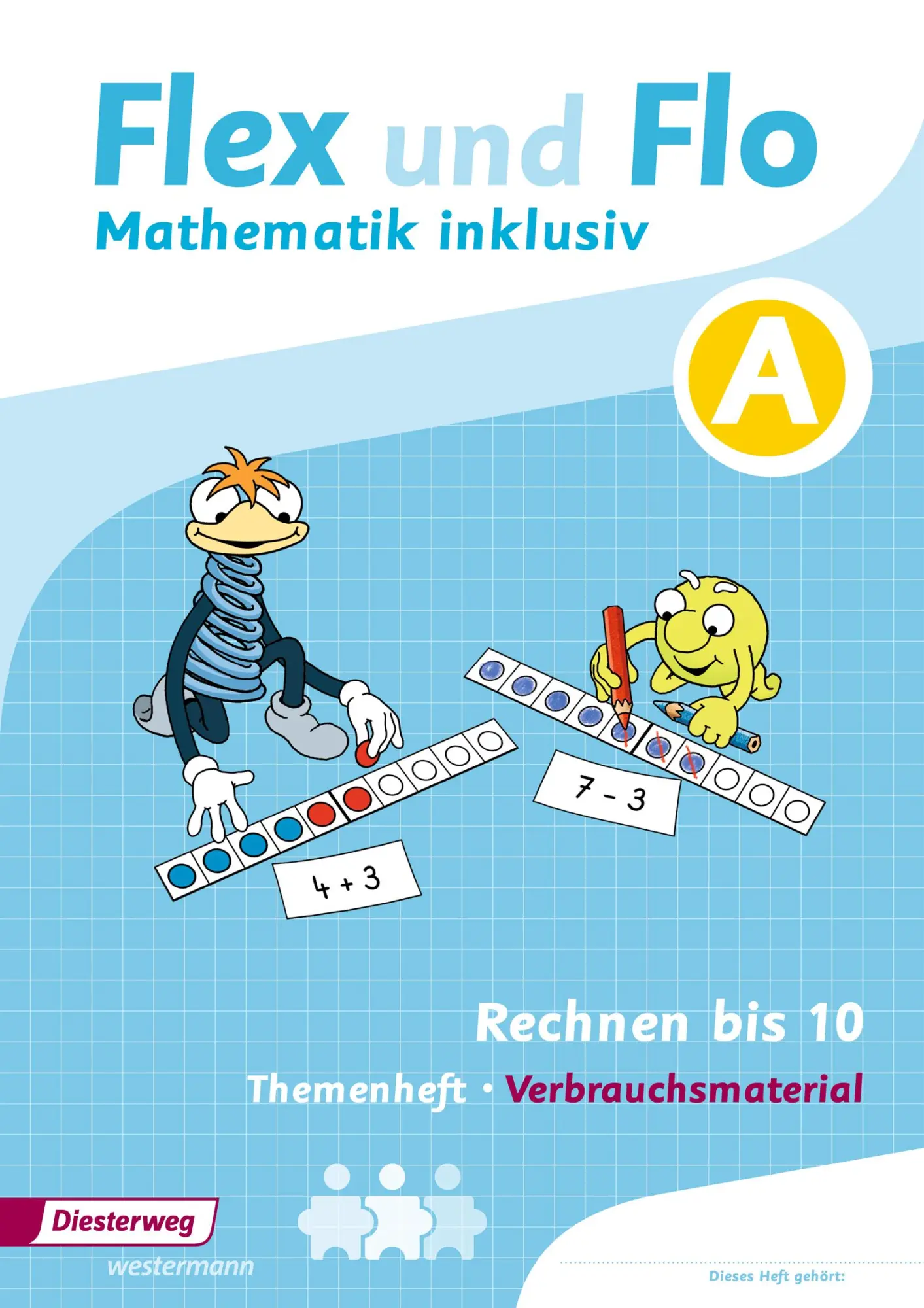 Cover: 9783425136523 | Flex und Flo Mathematik inklusiv. Arbeitsheft Rechnen bis 10 | Dohmann