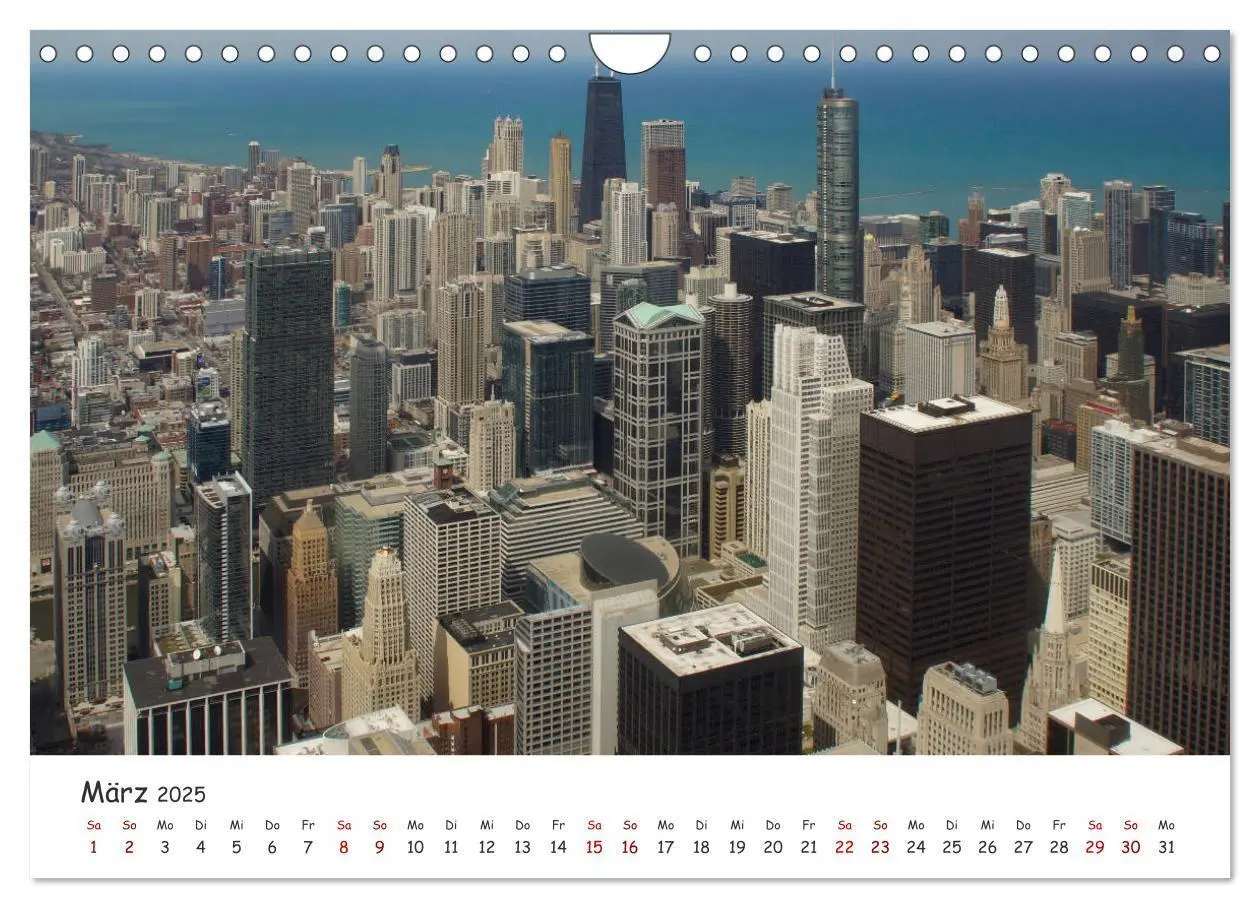 Bild: 9783435276523 | beeindruckendes Chicago (Wandkalender 2025 DIN A4 quer), CALVENDO...