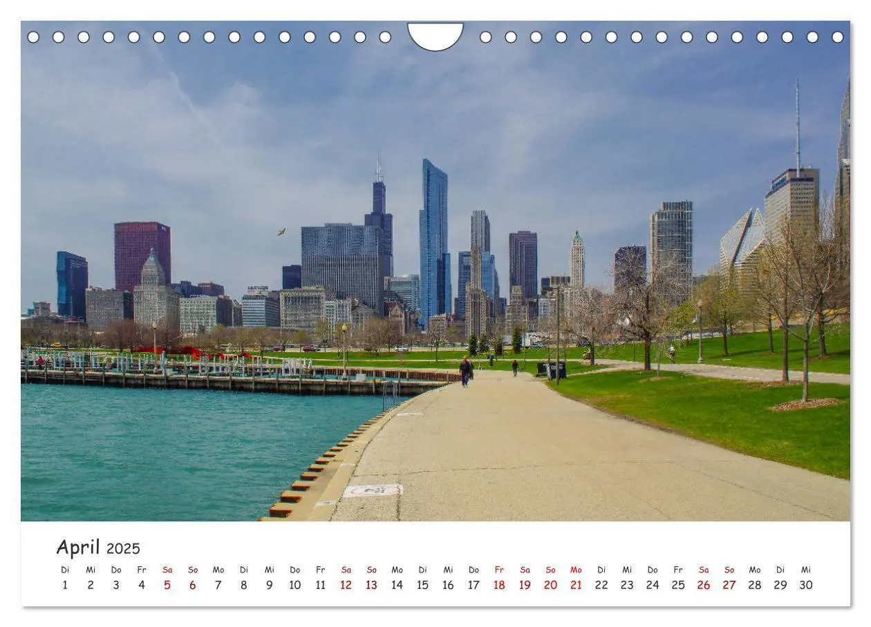 Bild: 9783435276523 | beeindruckendes Chicago (Wandkalender 2025 DIN A4 quer), CALVENDO...