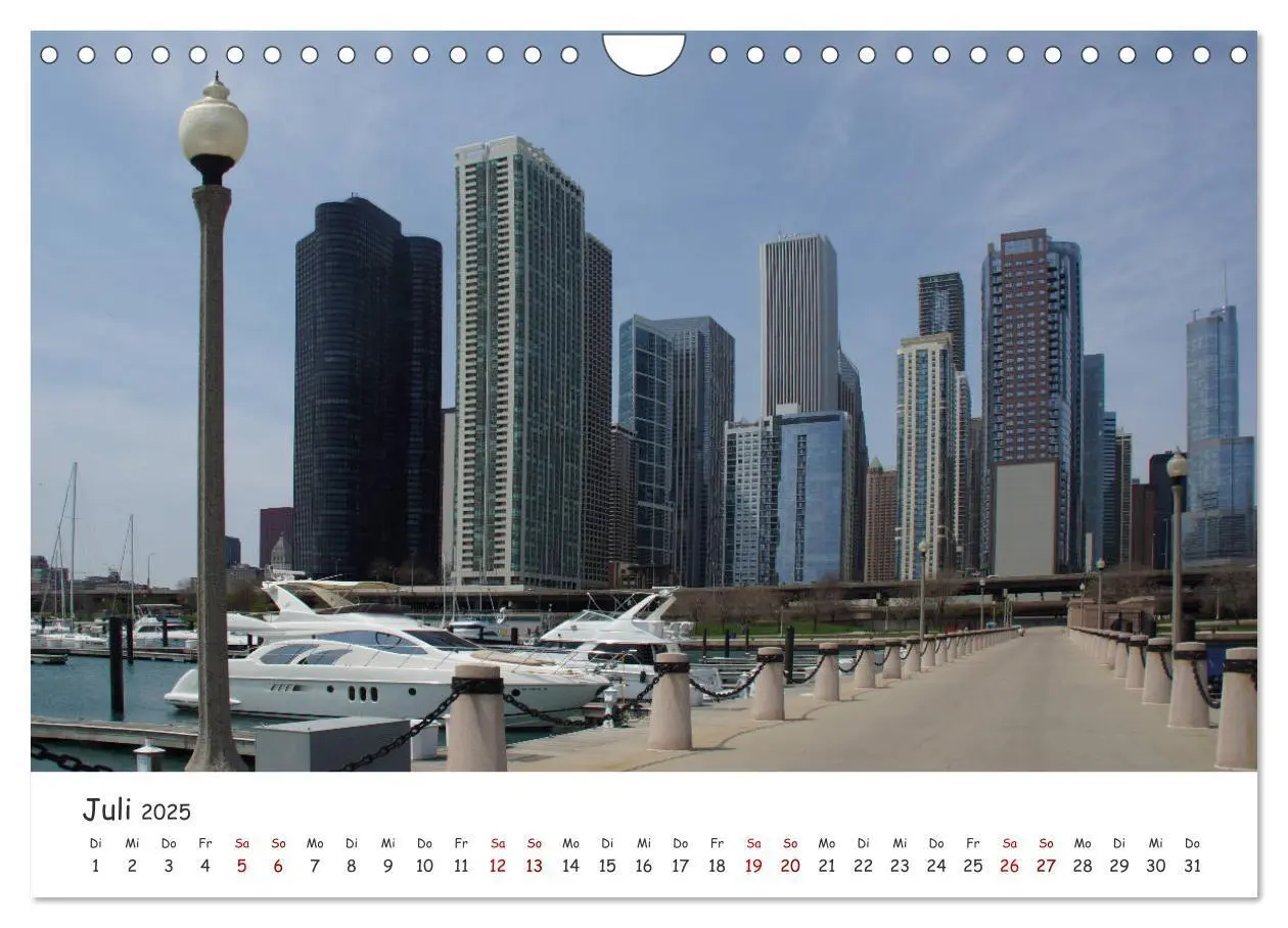Bild: 9783435276523 | beeindruckendes Chicago (Wandkalender 2025 DIN A4 quer), CALVENDO...